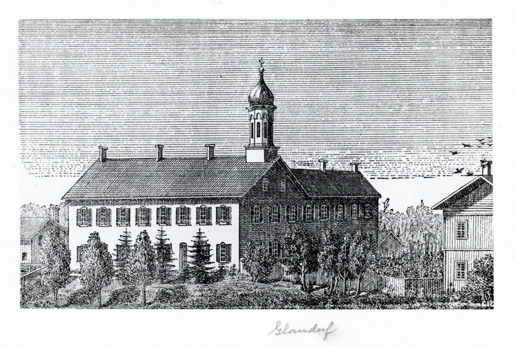 Glandorf Convent drawn by Sr. Eileen Tomlinson