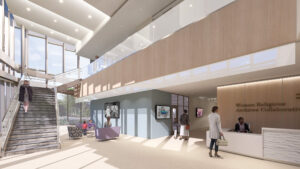 Interior rendering of WRAC Heritage Center