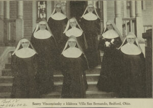 The first photo of the sisters who served before the arrival of Mother M. John Berchmans. August 28, 1929