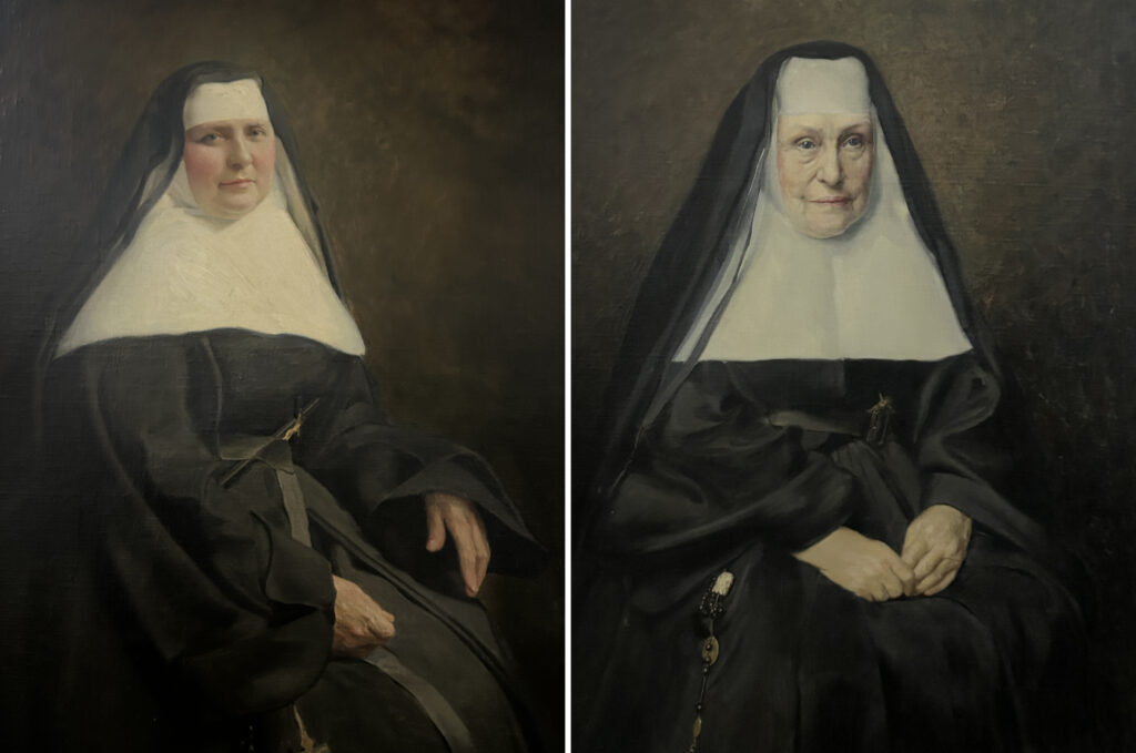 Mother Fidelis and Mother Baptista