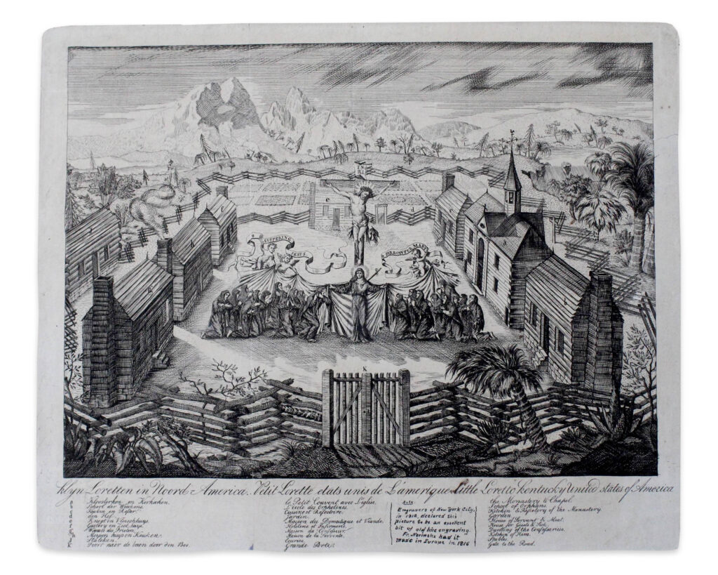 “Little Loretto” Intaglio Engraving Print